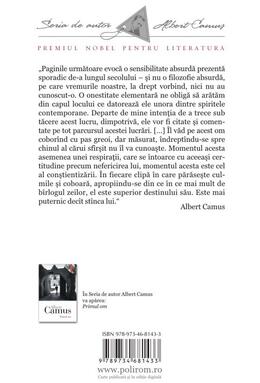 Copertă produs Mitul lui Sisif