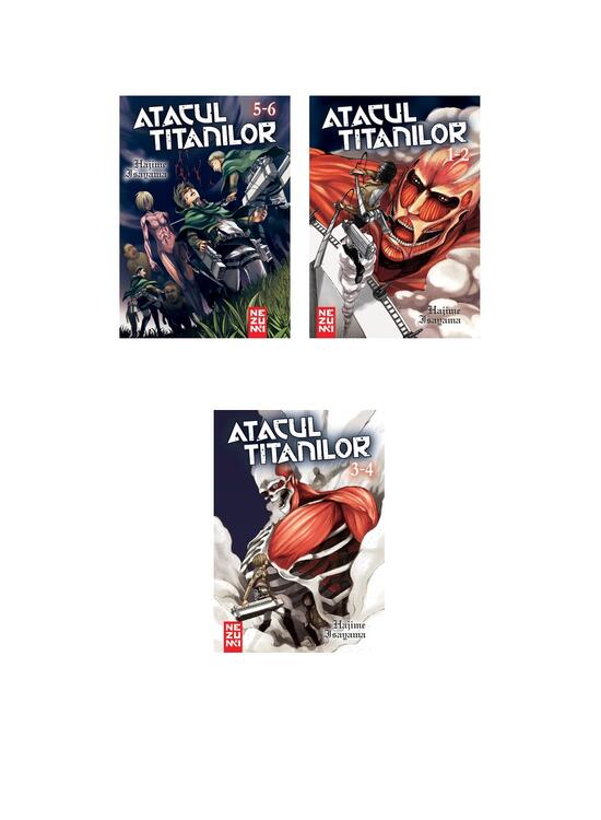 Copertă produs Pachet Atacul Titanilor - gallery big 3