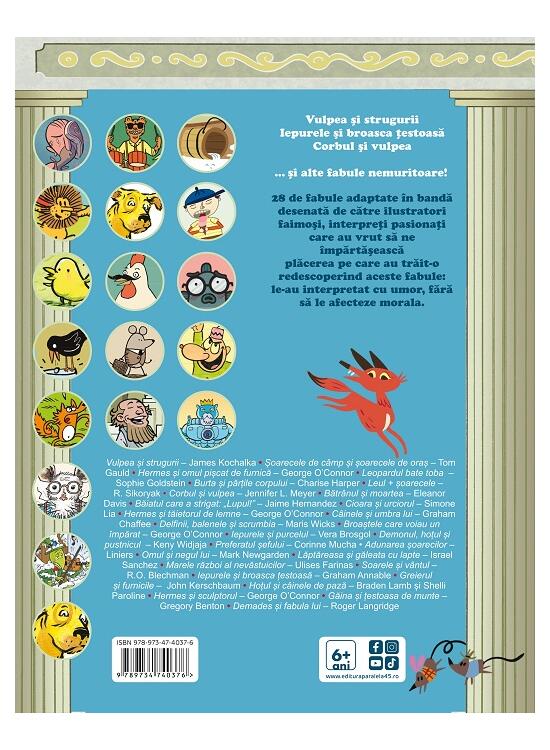 Copertă produs Cele mai frumoase fabule în benzi desenate - gallery big 2