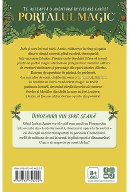 Copertă produs Portalul magic. Dinozaurii vin spre seară (Vol. 1)