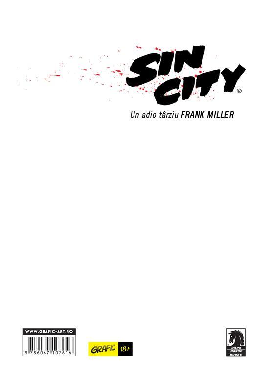 Copertă produs Sin City. Un adio t&acirc;rziu (Vol. 1) - gallery big 2