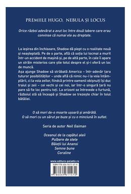Copertă produs Zei americani. Ediția adnotată