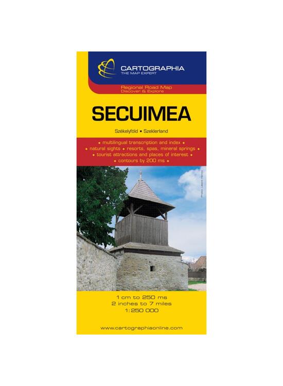 Copertă produs Hartă rutieră Secuimea - gallery big 1