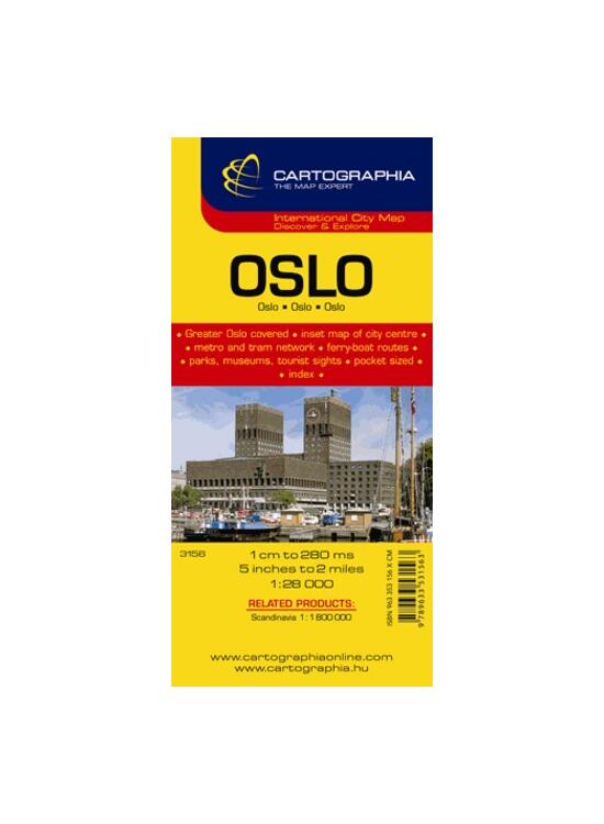 Copertă produs Hartă rutieră Oslo - gallery big 1