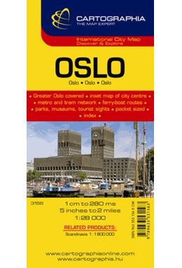 Copertă produs Hartă rutieră Oslo