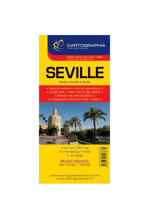 Copertă produs Hartă rutieră Sevilla