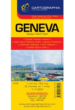 Copertă produs Hartă rutieră Geneva