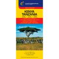 Copertă produs Hartă rutieră Kenya, Tanzania - gallery small 