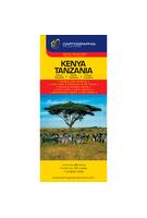 Imagine produs Hartă rutieră Kenya, Tanzania