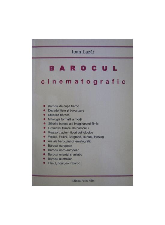 Copertă produs Barocul cinematografic - gallery big 1