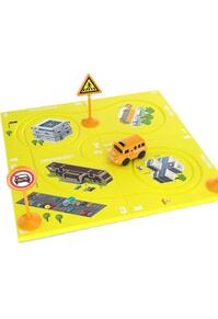 Copertă produs Labirint magnetic cu 8 piese - Autobuzul școlar