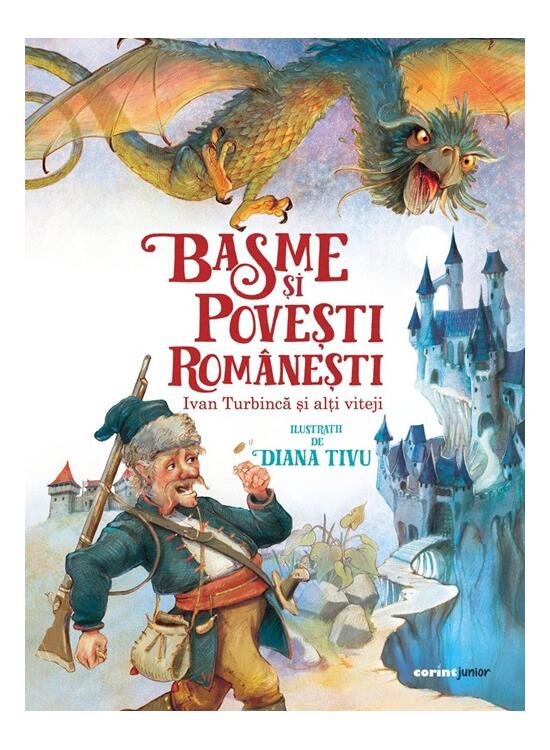 Copertă produs Basme și povești rom&acirc;nești. Ivan Turbincă și alți viteji - gallery big 1