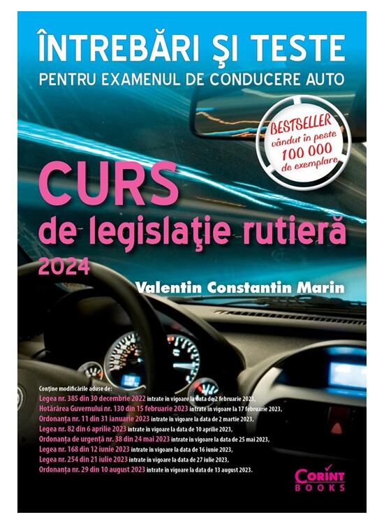 Copertă produs Curs de legislație rutieră 2024 - gallery big 1
