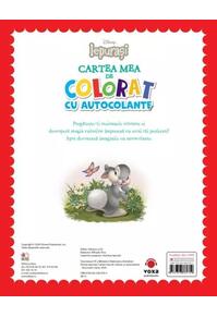 Copertă produs Disney Iepurași. Cartea mea de colorat cu autocolante