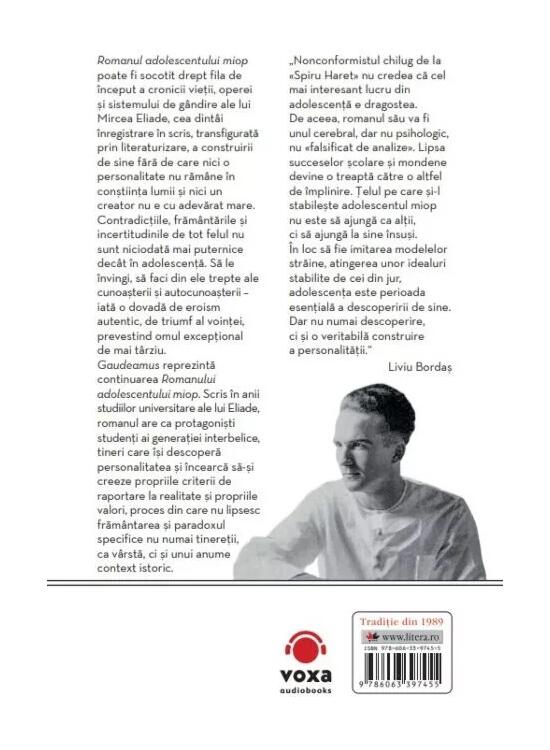 Copertă produs Romanul adolescentului miop. Gaudeamus - gallery big 2