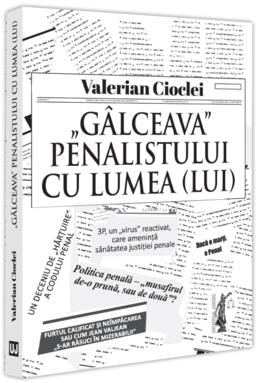 Copertă produs &bdquo;G&acirc;lceava&rdquo; penalistului cu lumea (lui)