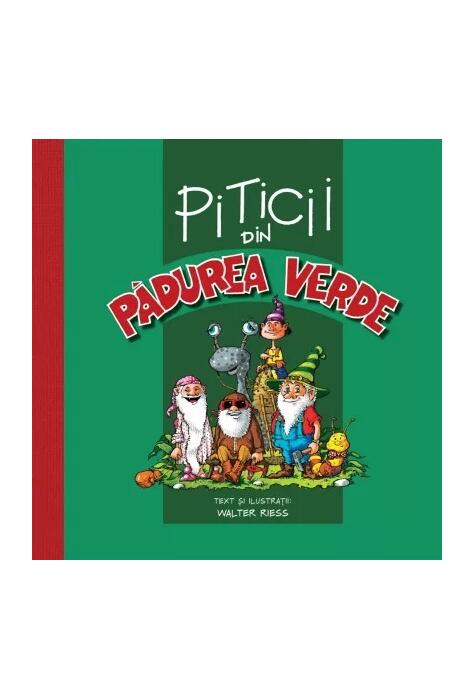 Copertă produs Piticii din Pădurea Verde