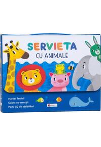 Copertă produs Servieta cu animale