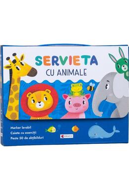 Copertă produs Servieta cu animale
