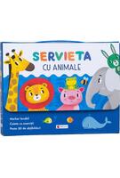 Servieta cu animale