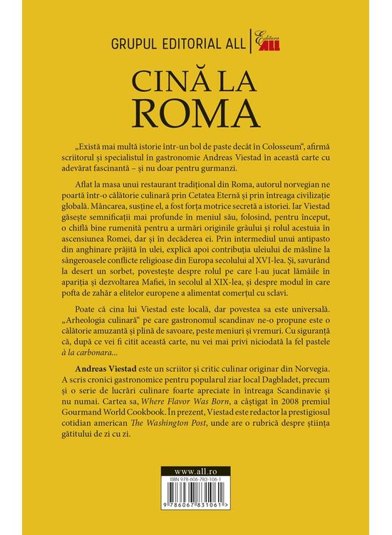 Copertă produs Cină la Roma - gallery big 2