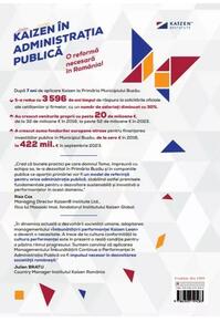 Copertă produs Kaizen &icirc;n administrația publică