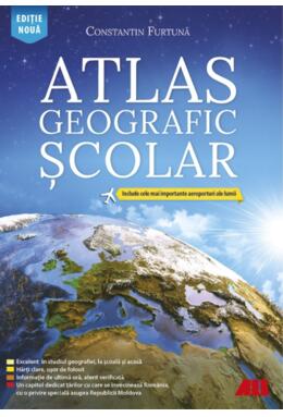 Copertă produs Atlas geografic școlar