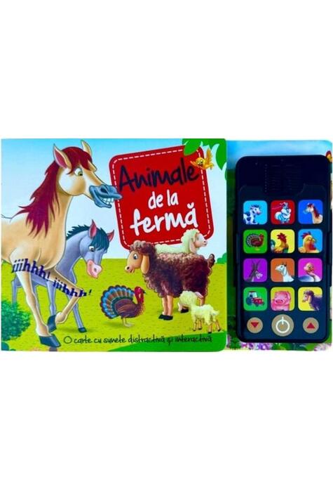 Copertă produs Carte cu sunete. Animale de la fermă