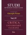 Copertă produs Studii de literatură rom&acirc;nă recentă. Critica universitară clujeană (Vol. 4) - thumb 1