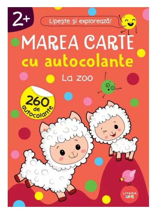 Copertă produs Marea carte cu autocolante. La zoo (2+) - gallery big 1