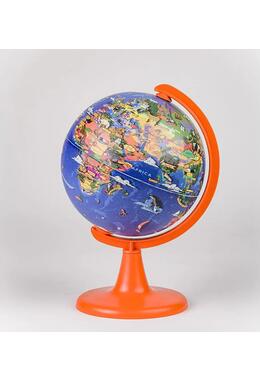Copertă produs Glob păm&acirc;ntesc My World 15 cm, cu puzzle 100 piese