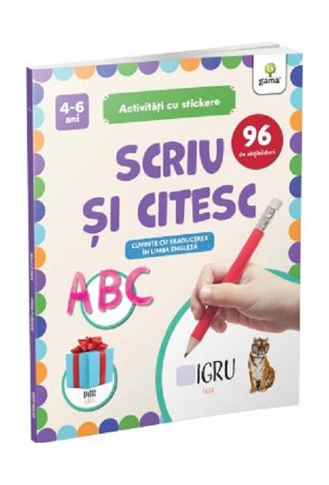 Copertă produs Scriu și citesc