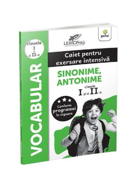 Copertă produs Vocabular - Sinonime, Antonime. Caiet pentru exersare intensivă. Clasele I și a II-a - gallery big 1