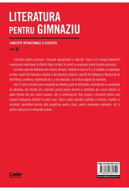 Copertă produs Literatura pentru gimnaziu