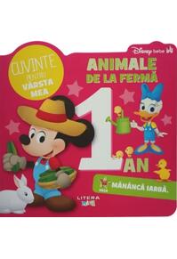 Copertă produs Disney Bebe. Cuvinte pentru vârsta mea. Animale de la fermă