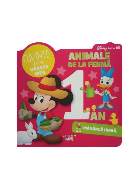 Copertă produs Disney Bebe. Cuvinte pentru v&acirc;rsta mea. Animale de la fermă - gallery big 1
