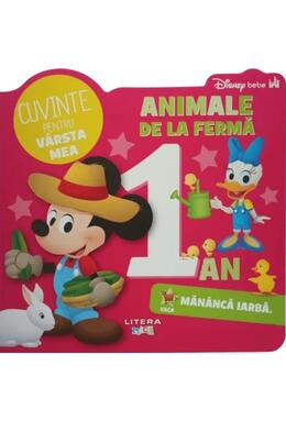 Copertă produs Disney Bebe. Cuvinte pentru v&acirc;rsta mea. Animale de la fermă