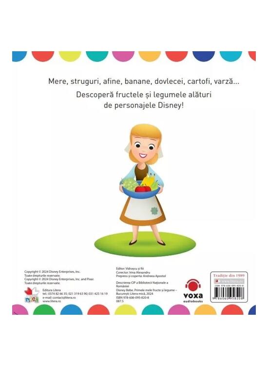Copertă produs Disney Bebe. Primele mele fructe și legume - gallery big 2
