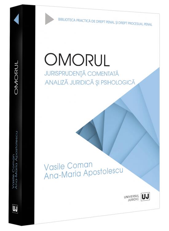 Copertă produs Omorul. Jurisprudență comentată. Analiză juridică și psihologică - gallery big 1