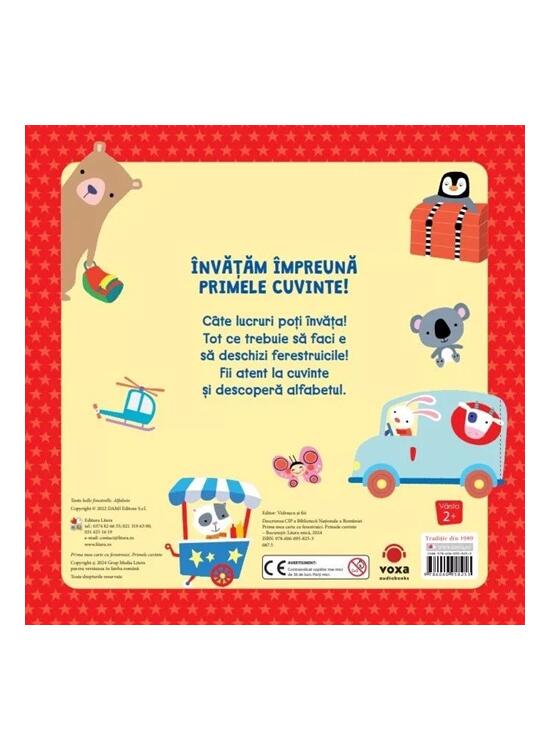 Copertă produs Prima mea carte cu ferestruici. Primele cuvinte - gallery big 2