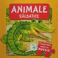 Copertă produs Prima mea carte cu puzzle. Animale sălbatice - gallery small 