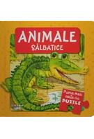 Imagine produs Prima mea carte cu puzzle. Animale sălbatice