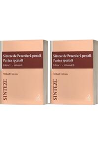Copertă produs Sinteze de Procedură penală. Partea specială (vol. I + vol. II), Ediția 5