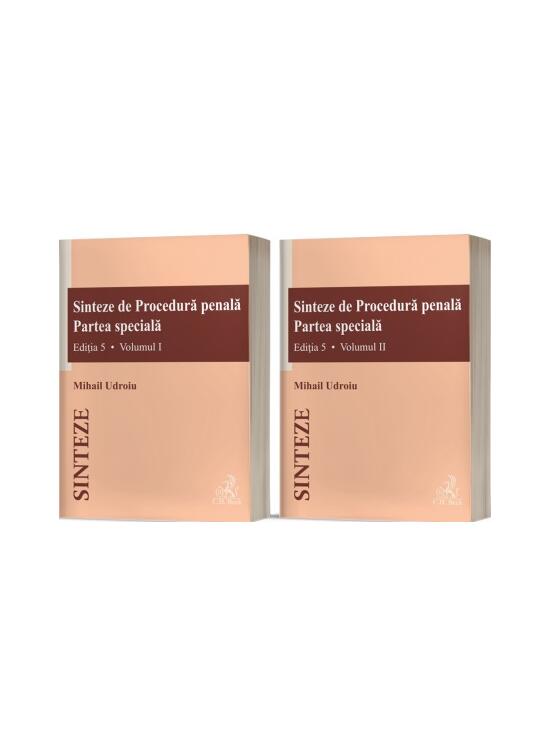 Copertă produs Sinteze de Procedură penală. Partea specială (vol. I + vol. II), Ediția 5 - gallery big 1