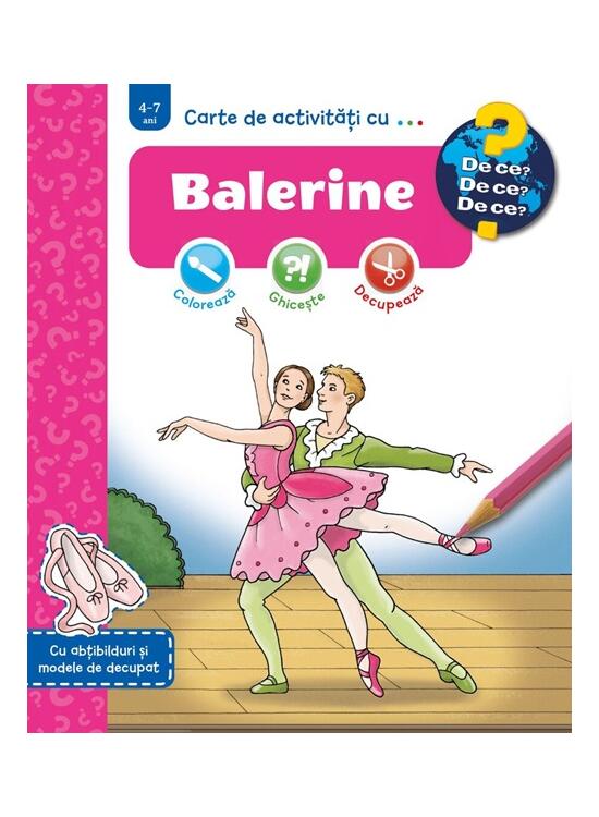 Copertă produs Carte de activități cu... Balerine - gallery big 1