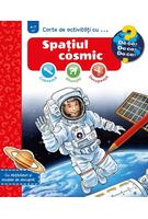 Imagine produs Carte de activități cu... Spațiul cosmic