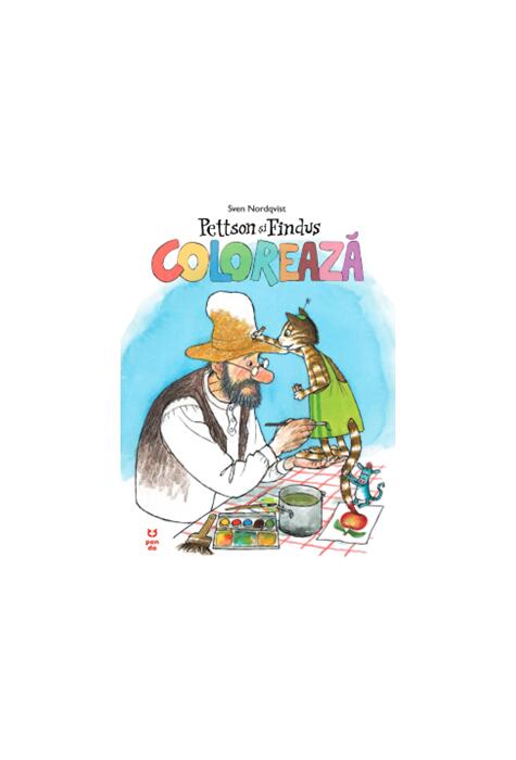 Copertă produs Pettson și Findus: Colorează