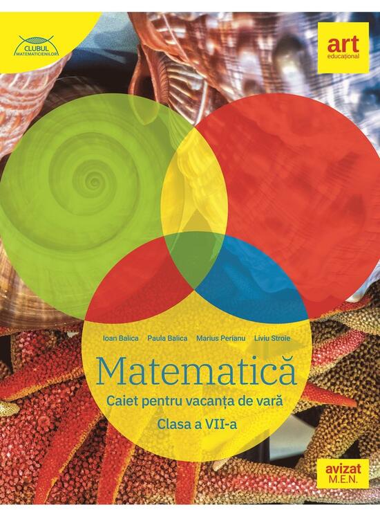 Copertă produs Matematică. Caiet pentru vacanța de vară. Clasa a VII-a - gallery big 1