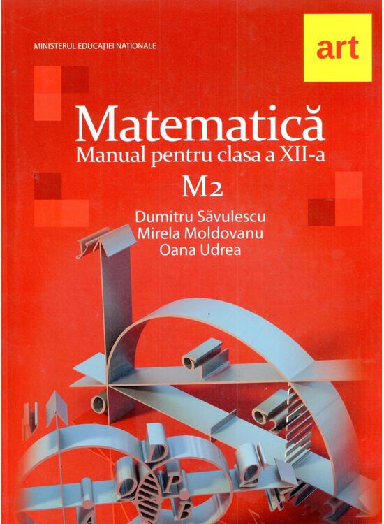 Copertă produs Matematică M2. Manual pentru clasa a XII-a - gallery big 1