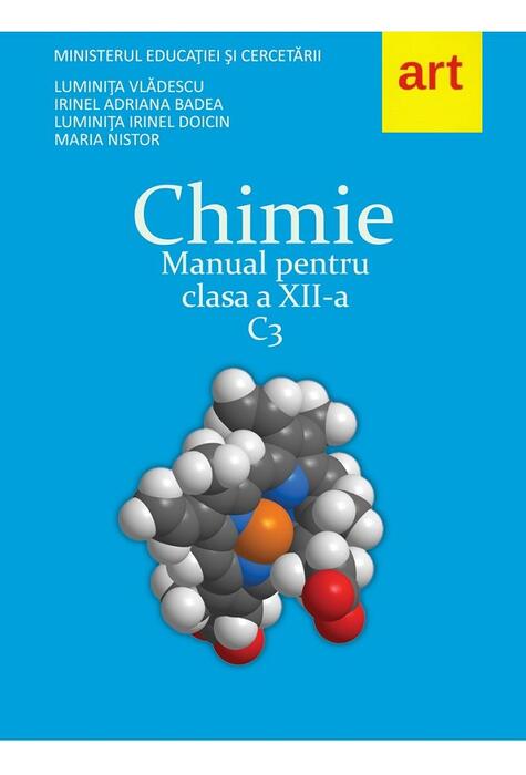 Copertă produs Chimie C3. Manual pentru clasa a XII-a